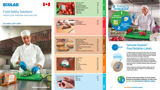 Food Safety Specialties Canada Catalog