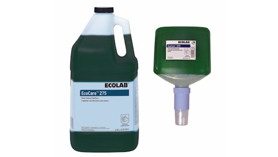 EcoCare 275 bottle and dispenser