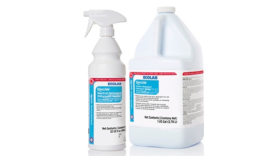 Klercide Cleaning and Residue Removal  spray and gallon jug