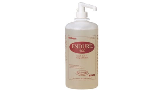 Endure 400 Antimicrobial Surgical Scrub 1000mL Scrubmate Bottle