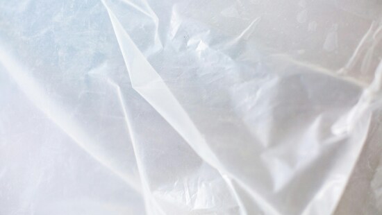 Plastic film material.