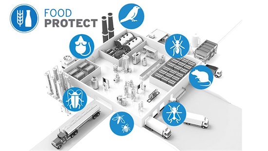 Illustration of Ecolab Food Protect