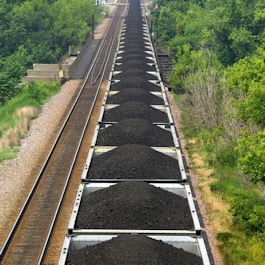 Large Coal Train