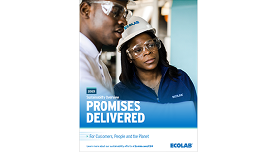 Ecolab Sustainability Overview 2021