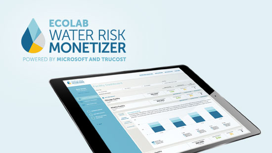 Ecolab Water Risk monetizer 