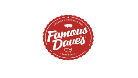 Famous Dave's logo.