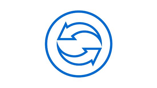 Ecolab eroi liquid waste icon blue