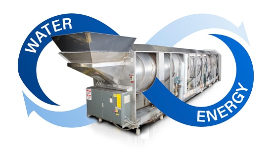 Tunnel Washer "Water & Energy" image for Textile Care Division